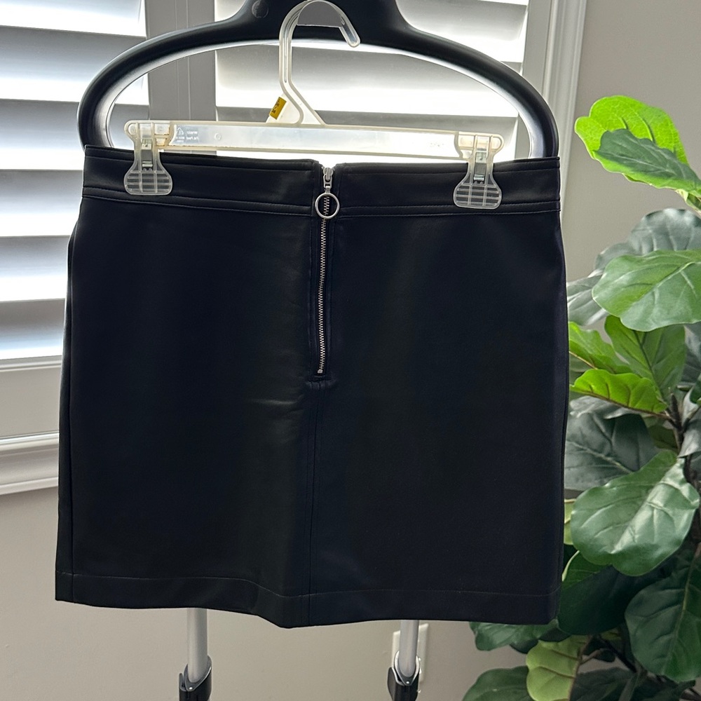 Wilfred Black Mini Skirt